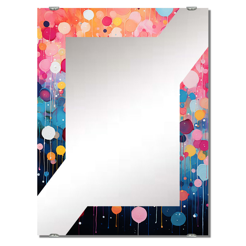 Murby - Miroir mural Pop Art MIR135790, 32 po x 24 po