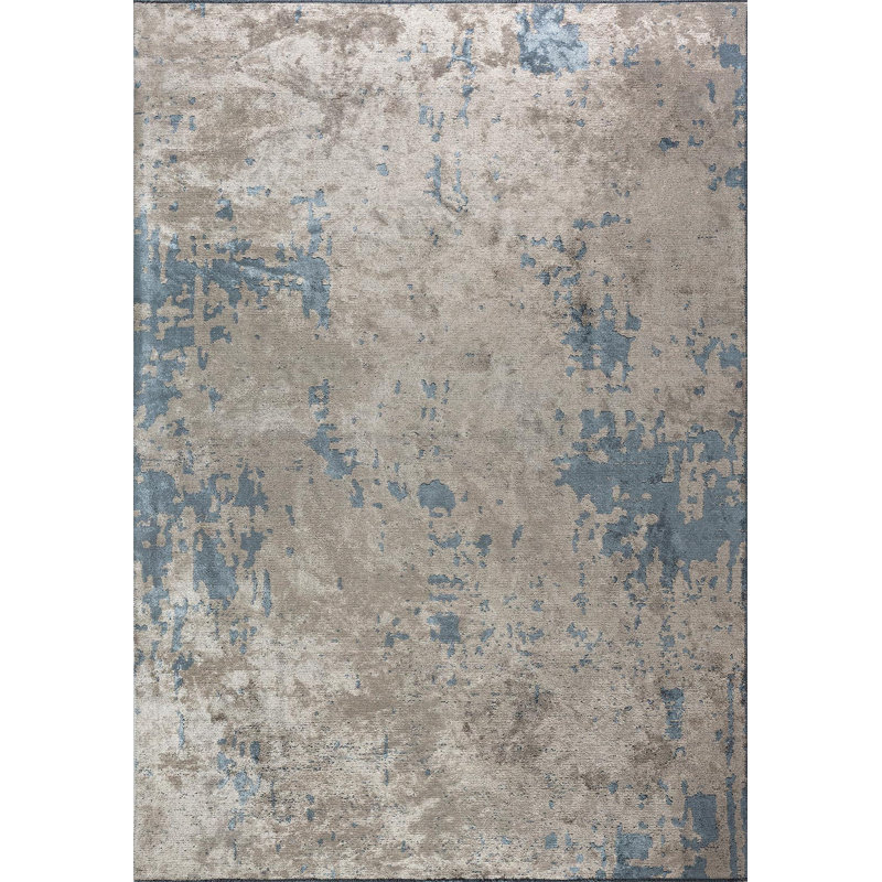 Rapture Abstract Area Rug, Rectangle 6'7" x 9'10"