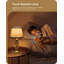 46CM Metal USB Table Lamp with Grey Linen Shade