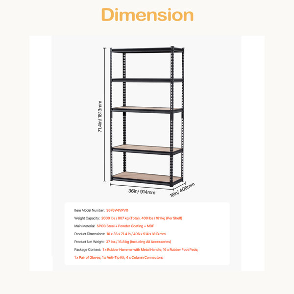 Dimensions du produit