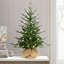 Arbre de Noël artificiel illuminé 3 pi avec base en toile de jute