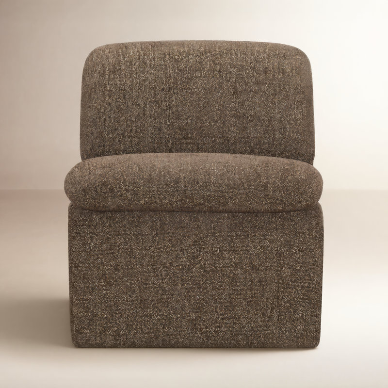 Piara 26.4'' Wide Armless, Brown