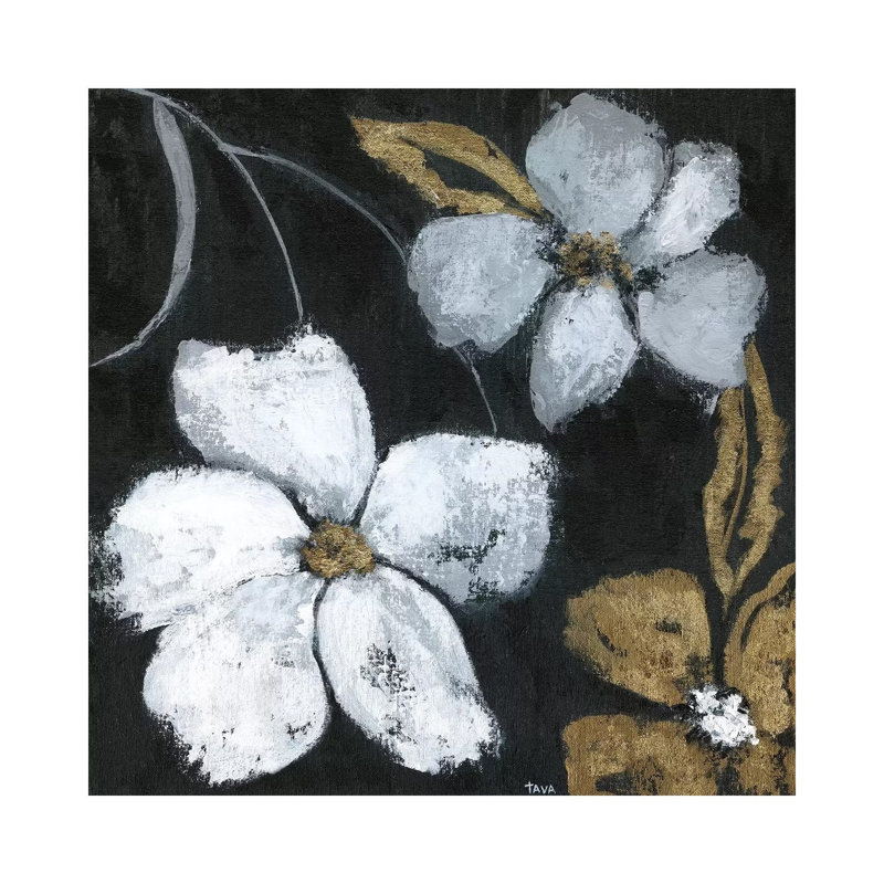 Moonlight Garden II by Tava Studios - Wrapped Canvas Painting, 93.98 cm H x 93.98 cm W x 3.175 cm D