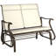 Banc oscillant d'extérieur, fauteuil pour 2 personnes