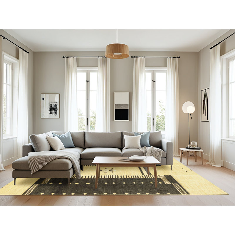 Tapis abstrait moderne 3303, Rectangle 8 pi x 10 pi