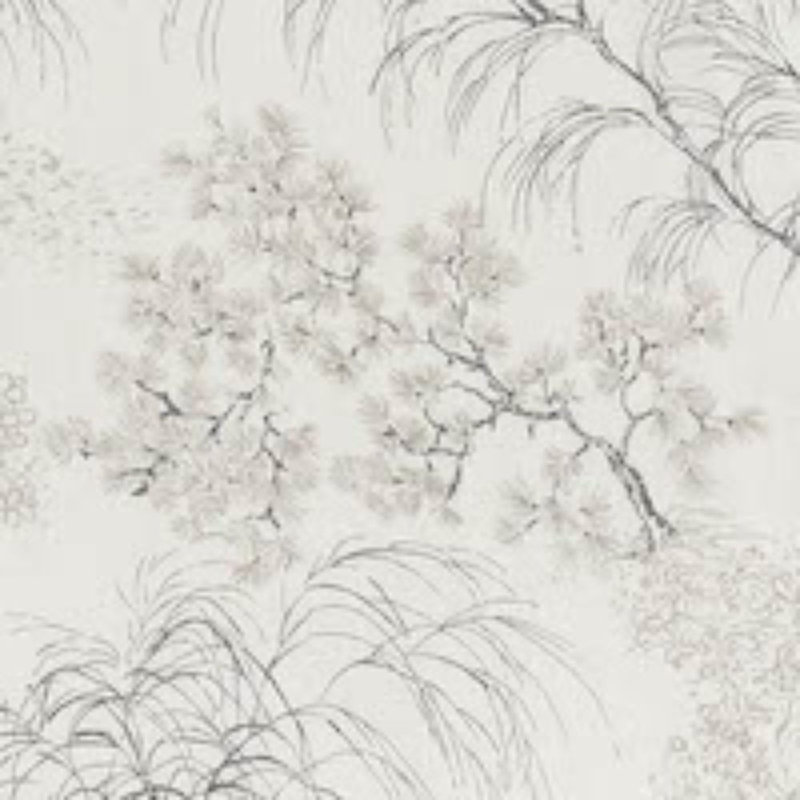 Mori Sheer Fabric, Taupe/Tan