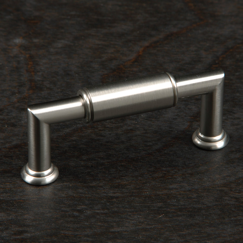Cylinder Bar / Handle Pull, Satin Nickel
