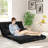 Fabricio Twin 48'' Upholstered Futon And Mattress-1107778561