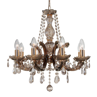 Jansen 8 - Light Candle Style Chandelier