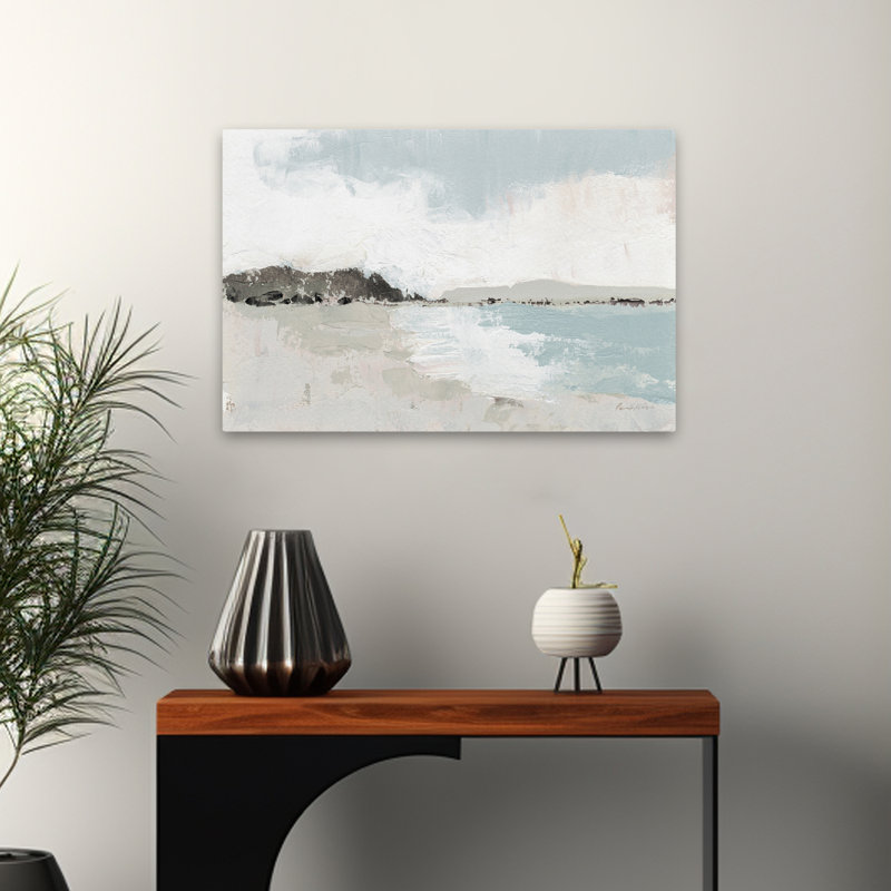 Beachy and Coastal Calm Water Neutral, H 24 po x l 16 po