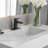 Single Hole Bathroom Faucet With Pop-Up Drain Assembly Single Handle Bathroom Sink Faucets Modern Deck Mount Brass Bathroom Basin Taps With Deck Plate-106884438