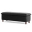 Breeanna Faux Leather Upholstered Storage Bench-396548017