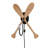 Jauss Solid Wood Plug-in Swing Arm Sconce