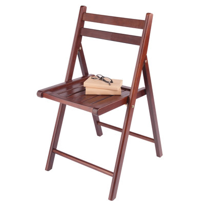 Chaise pliante en bois Aqeela