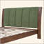 Cadre de lit en bois de pin de qualité supérieure, cadre de lit avec tête de lit inclus, lit Mid-Century moderne-1982904984-1982904986