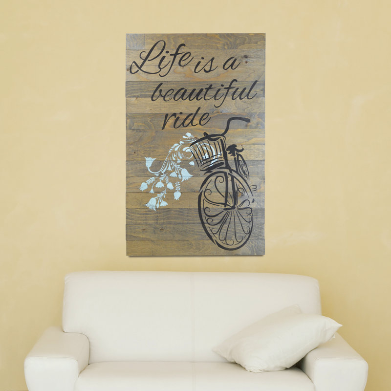 « life is a belle », art textuel