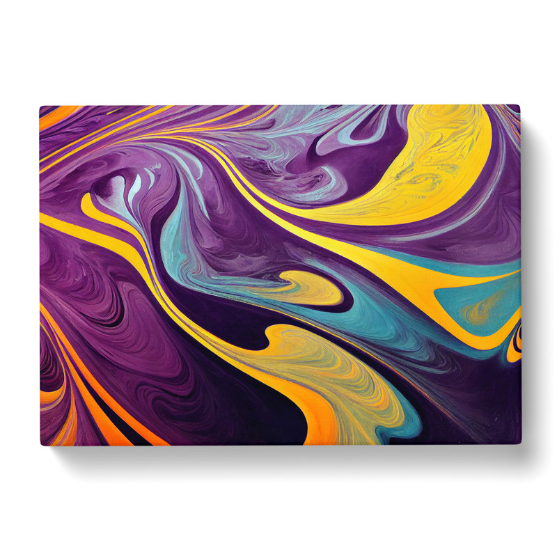 Marble Abstract Vol.1 - Wrapped Canvas, 35cm H x 50cm W x 3cm D