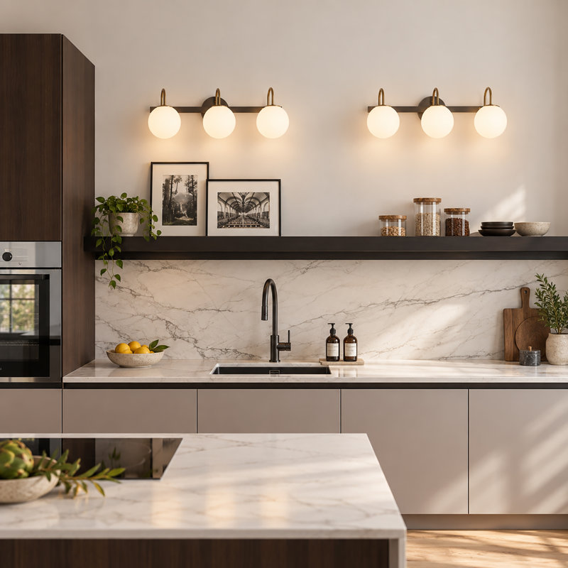 Breeana 3 - Light Dimmable Vanity Light