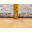 Tapis décoratif noué à la main gris New Age 5 pi 10 po x 9 pi 1 po one-of-a-kind