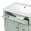 Ensemble de meuble-lavabo moderne 24 "avec plateau en céramique-410441201