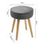 Solid + Manufactured Wood Accent Stool