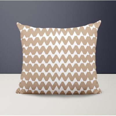 Outdoor Reversible Throw Pillow