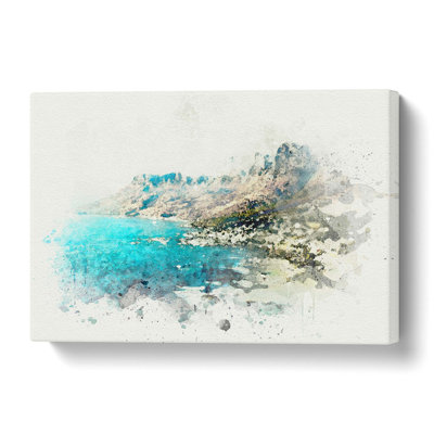 Cape Town In South Africa - No Frame Print on Canvas