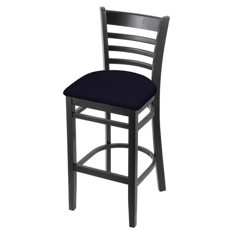 30" Bar Stool, Black, Canter Twilight