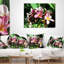 Oreiller floral à fleurs magnifiques-30722242-30722245
