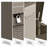 260 Gallons Resin All-Weather Easy-Assembly Outdoor Storage Box-127346822