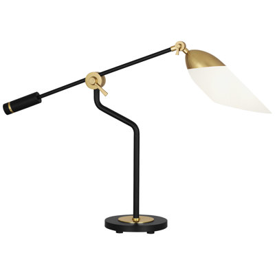 Lampe de table moderne Srkashlteni - avec abat-jour en verre givré, gradateur pleine gamme, hauteur 24,13, homologuée UL