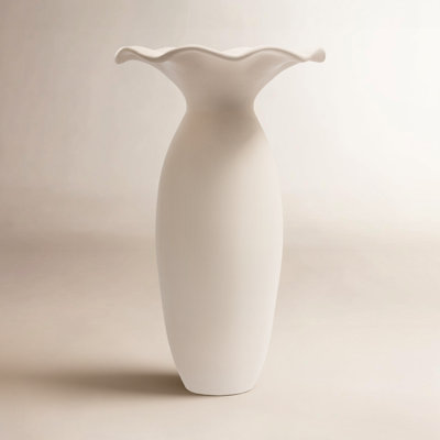 Zale 16.14'' Handmade Terracotta Table Vase