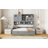 Daybed With Storage Bookcase, Cabinet And Trundle-1160990168-1160990175