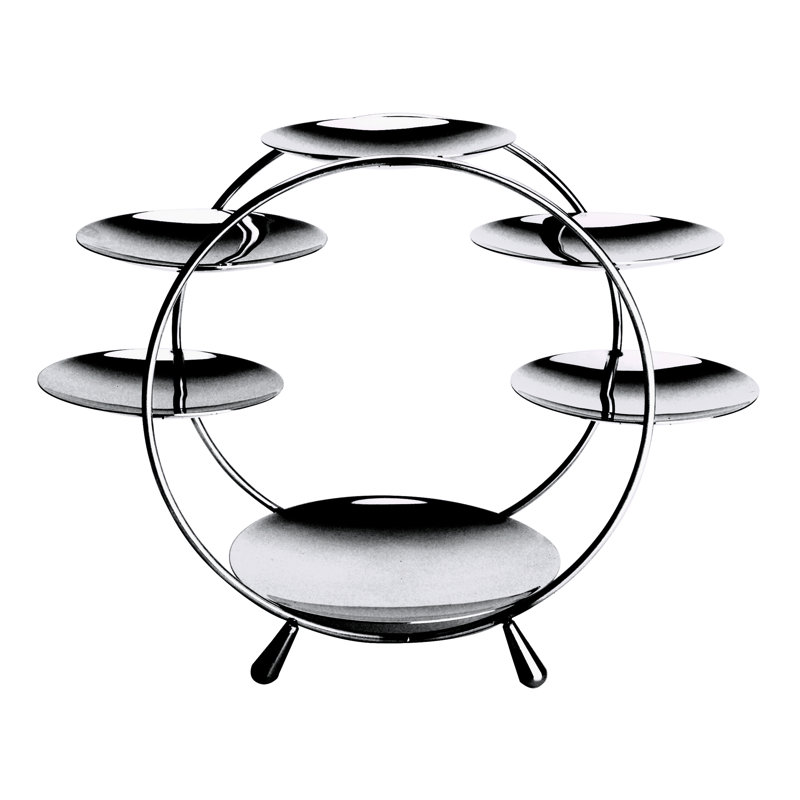 Giotto Stainless Steel Petit-Four Stand