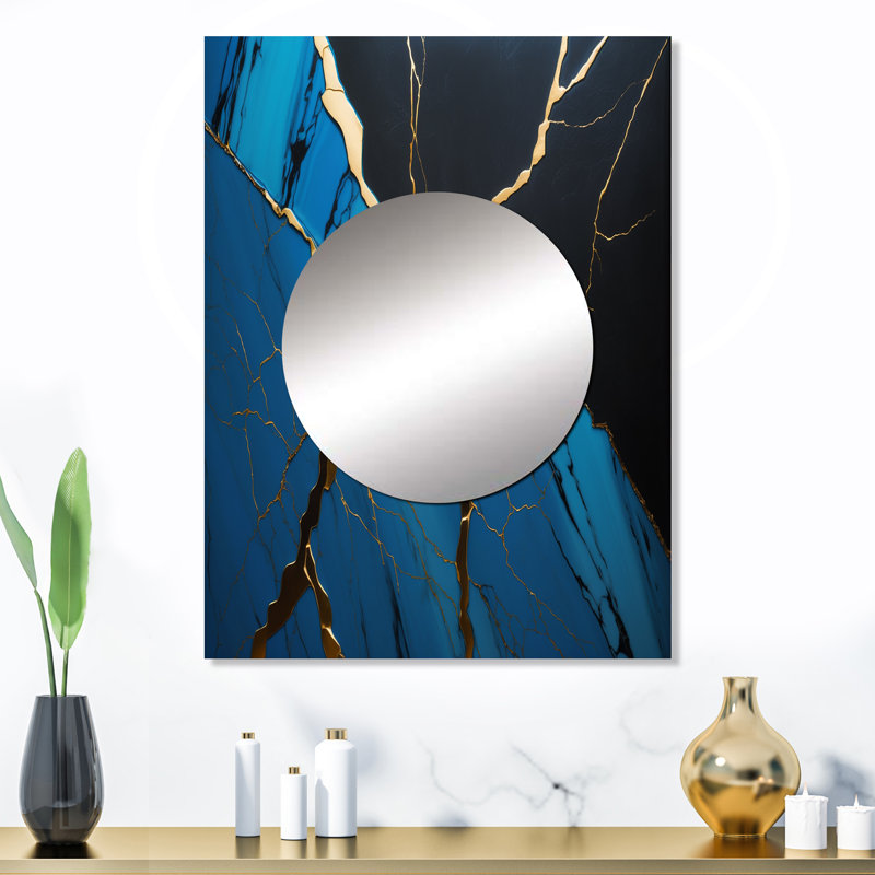 Miroir mural Tynasha, 32 po x 24 po