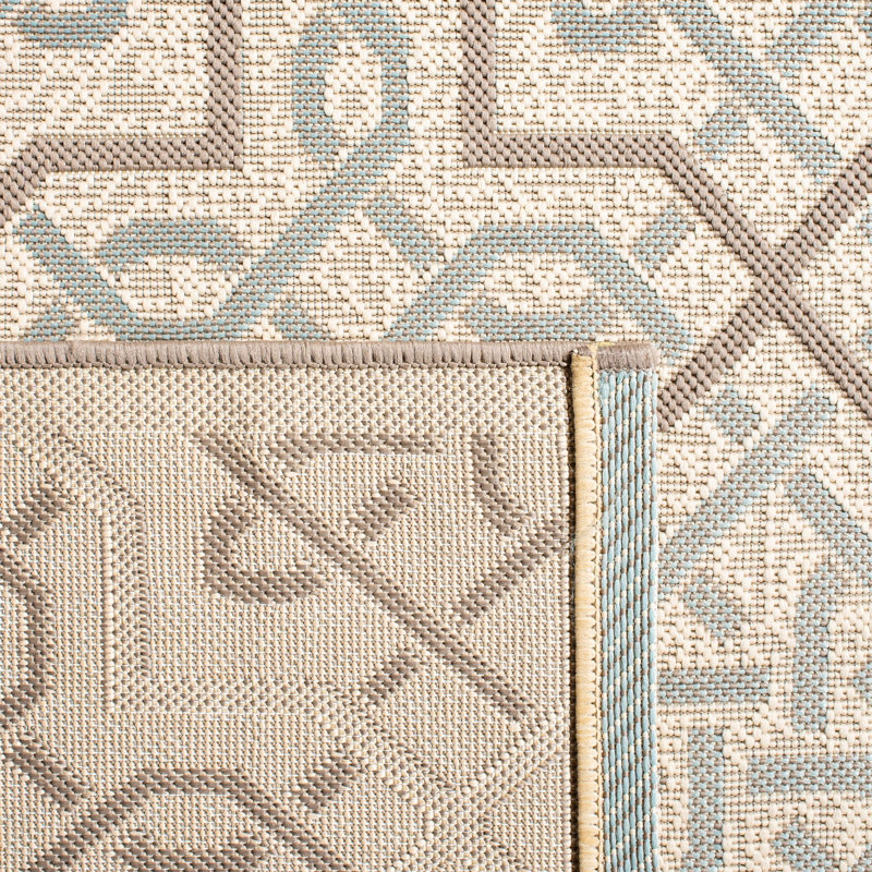 Dirks Performance Geometric Rug, Rectangle 6'7" x 9'6"