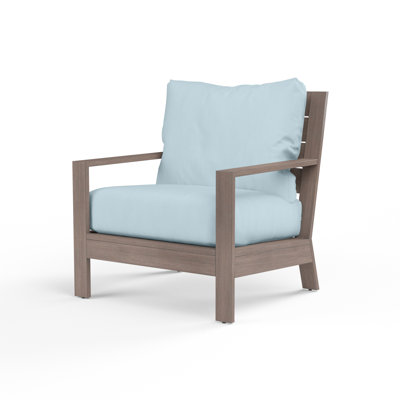 Chaise longue d'extérieur avec coussins Sunbrella Laguna