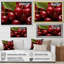 Cherry Macro Food - impressions sur toile cerise-410505241-410506214