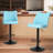 Stylish Set Of 2 Swivel Bar Stools For Seating Experience-889029128