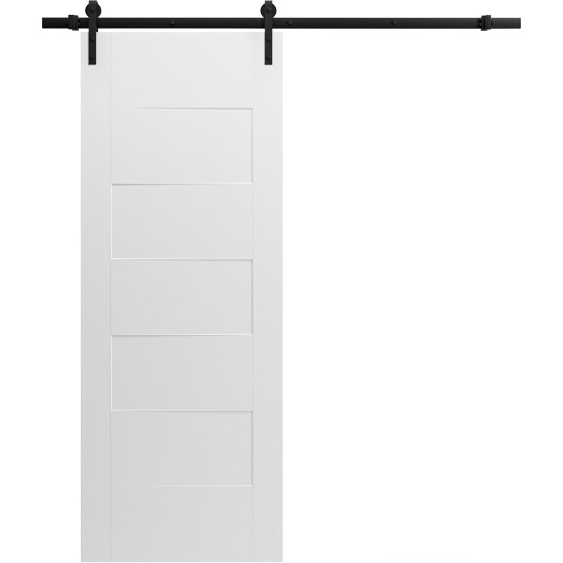 Porte de grange en bois, 24 po x 80 po