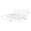 Lit plateforme blanc Chenell-790805106