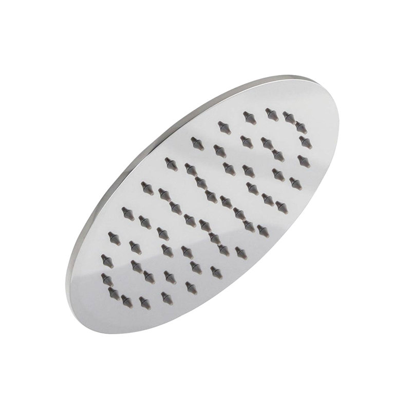 Metro Sharp Nozzles Shower Head - Wall Or Ceiling Mount - 8" Stainless Steel/Matt Black, Polished Stainless Steel