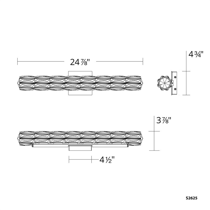 Verve LED Dimmable LED Bath Bar