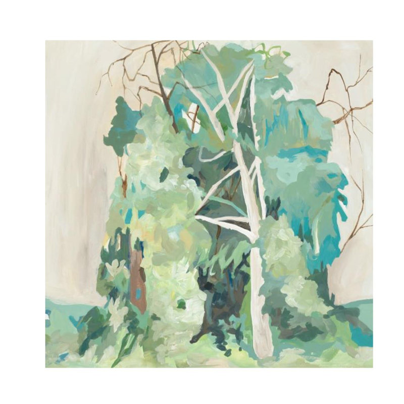 The Messy Thicket II Painting by Sara Brown, Knife Gel, 54" H x 54" W x 1.5" D