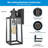 Citlali Aluminum Wall Light With Dusk to Dawn and Motion Sensor