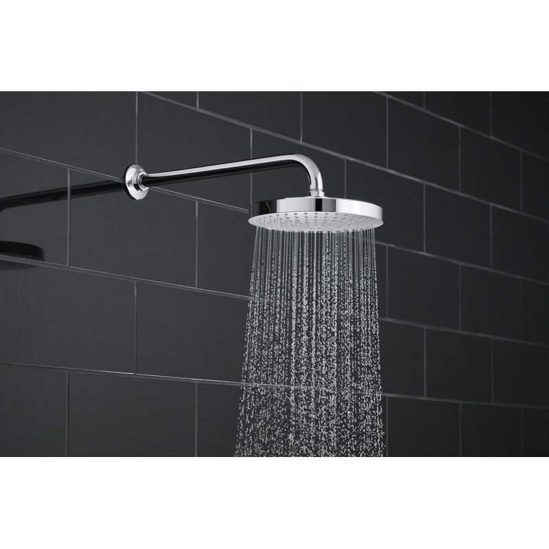Awaken 8" 2.0 GPM Rain Showerhead, Polished Chrome