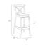 Tabouret de comptoir Milan-93547764-125171829