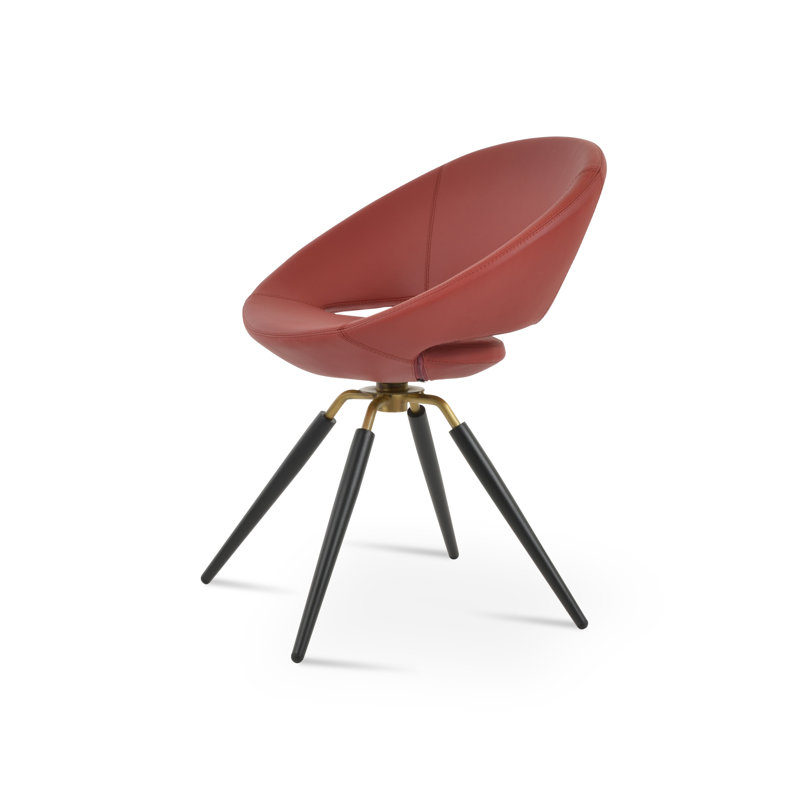 15'' H Upholstered Metal Side Chair