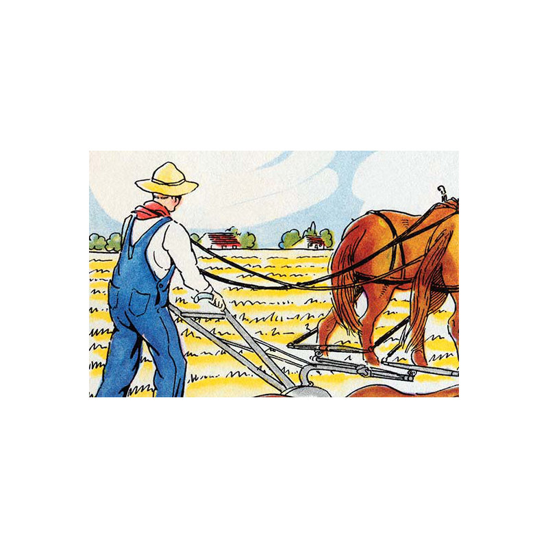 Labour-imprimé, 24 po x 36 po