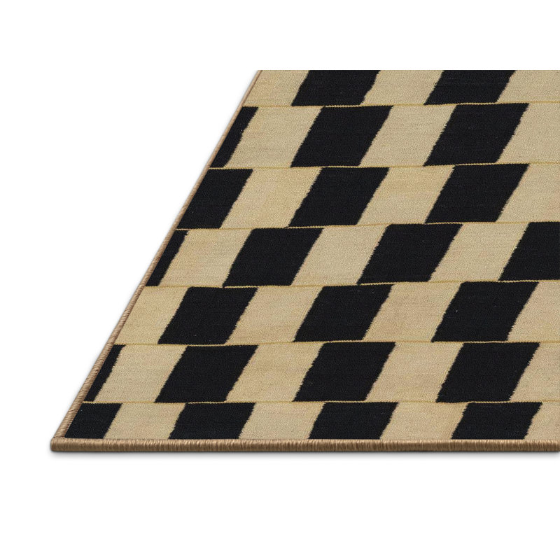 Alienello Abstract Indoor Rug, Rectangle 2' x 3'